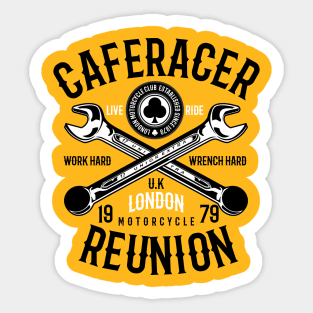 Cafe Racer Reunion Sticker